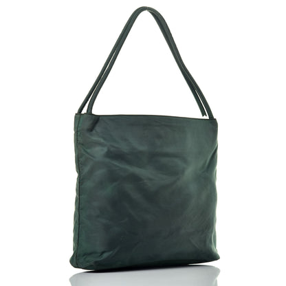 Prada Tessuto Nylon Tote Green 3 of 9