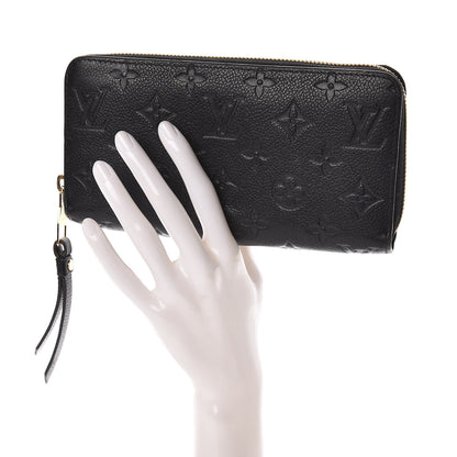 Louis Vuitton Empreinte Zippy Wallet Black 2 of 6