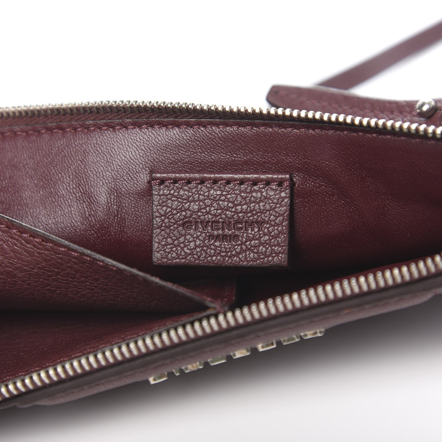 Givenchy Grained Goatskin Antigona Crossbody Oxblood 5 of 12