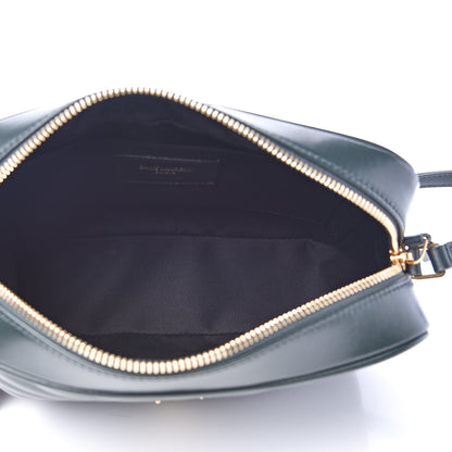 Saint Laurent Calfskin Matelasse Monogram Lou Camera Bag Green 4 of 8
