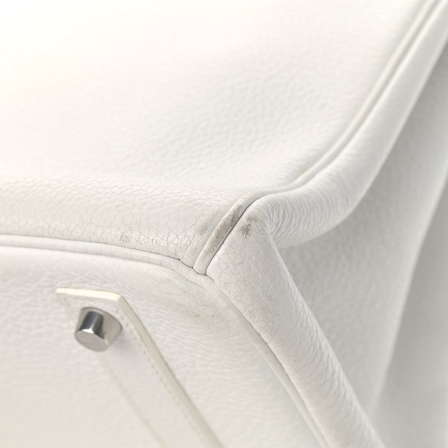 Taurillon Clemence Birkin 35 White