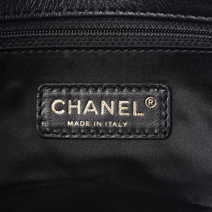 Chanel Sheepskin Mademoiselle Clutch Black 6 of 10