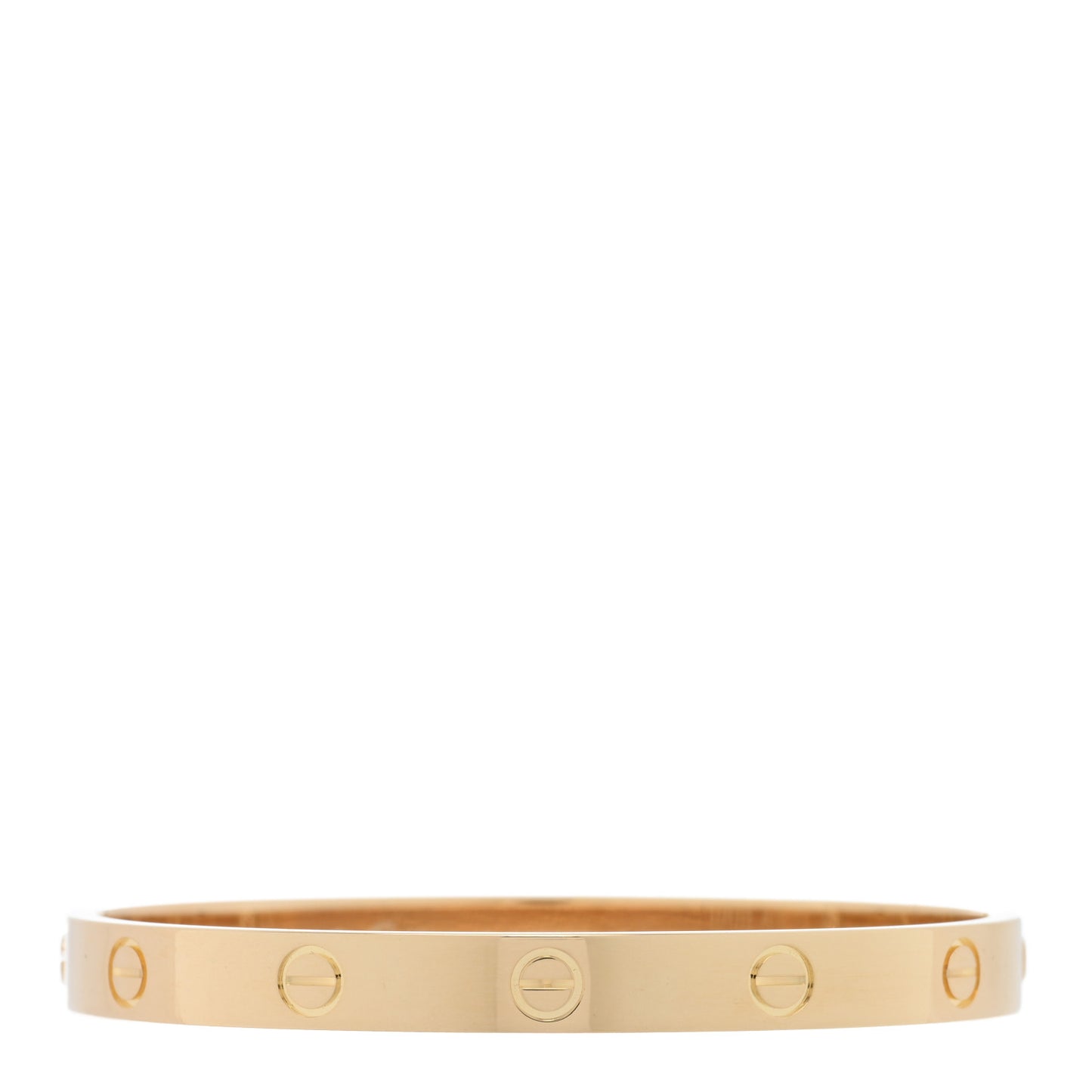 18K Yellow Gold LOVE Bracelet 17