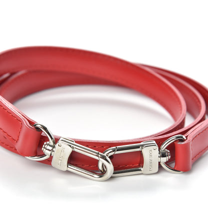 Louis Vuitton Epi 16mm Adjustable Shoulder Strap Red 3 of 4