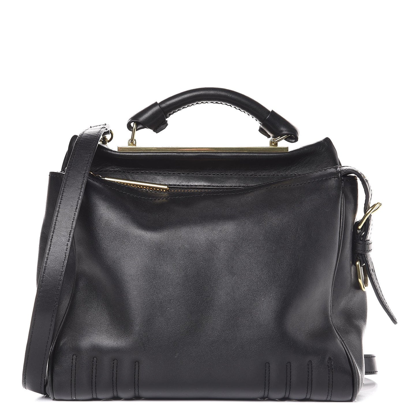 3.1 Calfskin Small Ryder Satchel Black