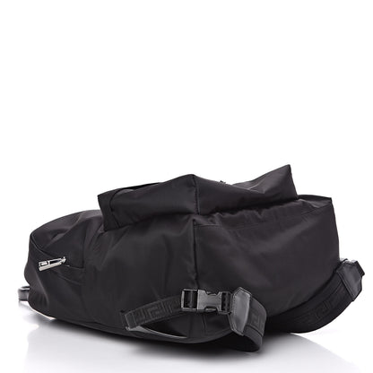 Versace Nylon Palazzo Medusa Backpack Black 4 of 8