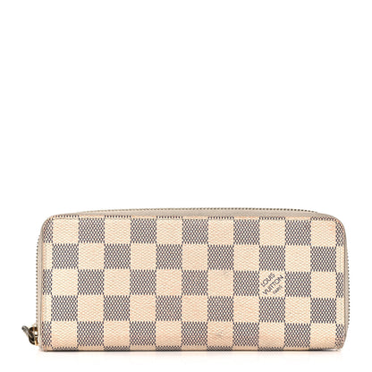 Louis Vuitton Damier Azur Clemence Wallet 1 of 15