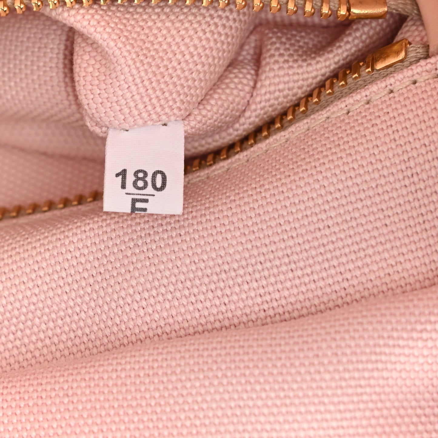 Wicker Canvas Shoulder Bag Pink