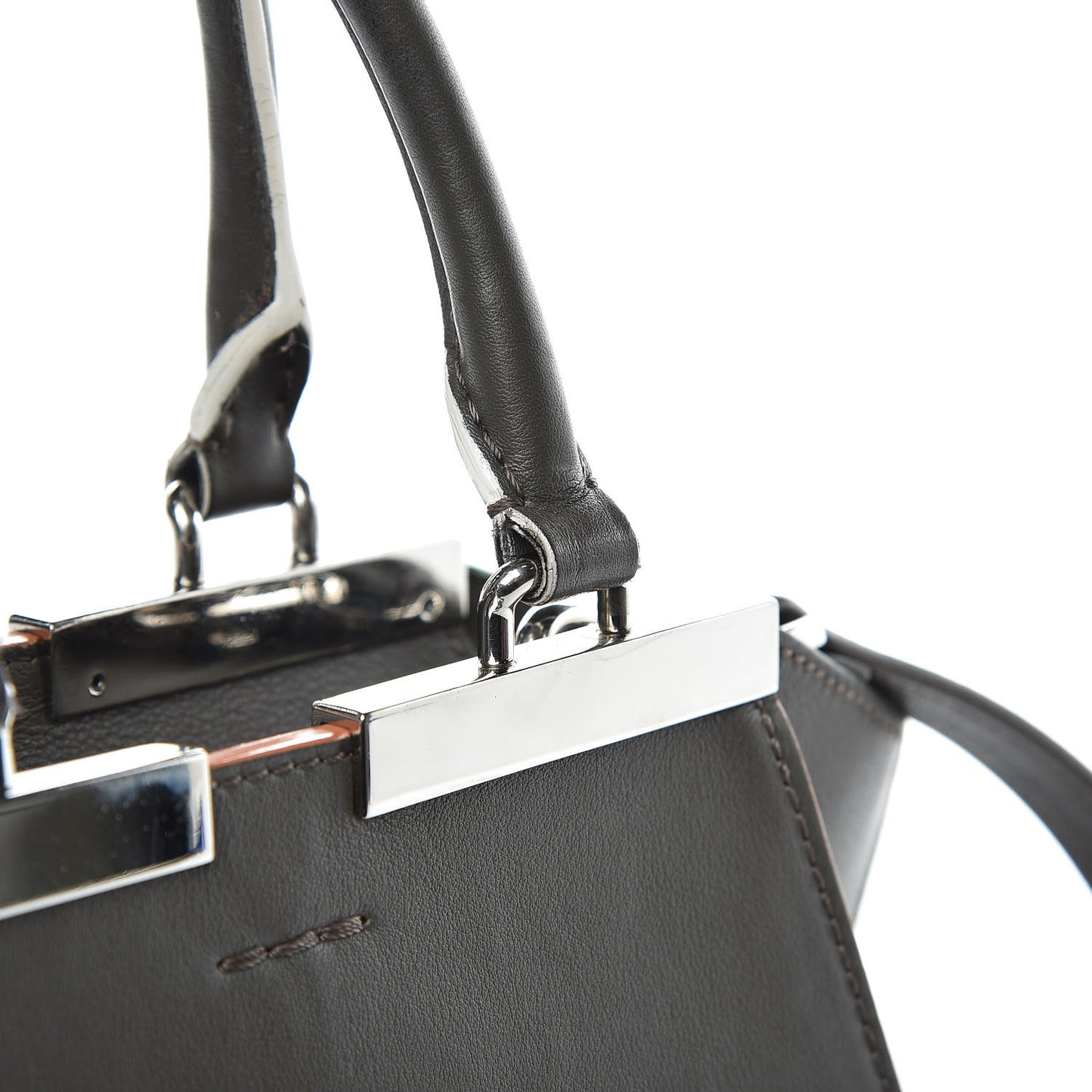 Vitello Dolce Mini 3jours Tote Carbone