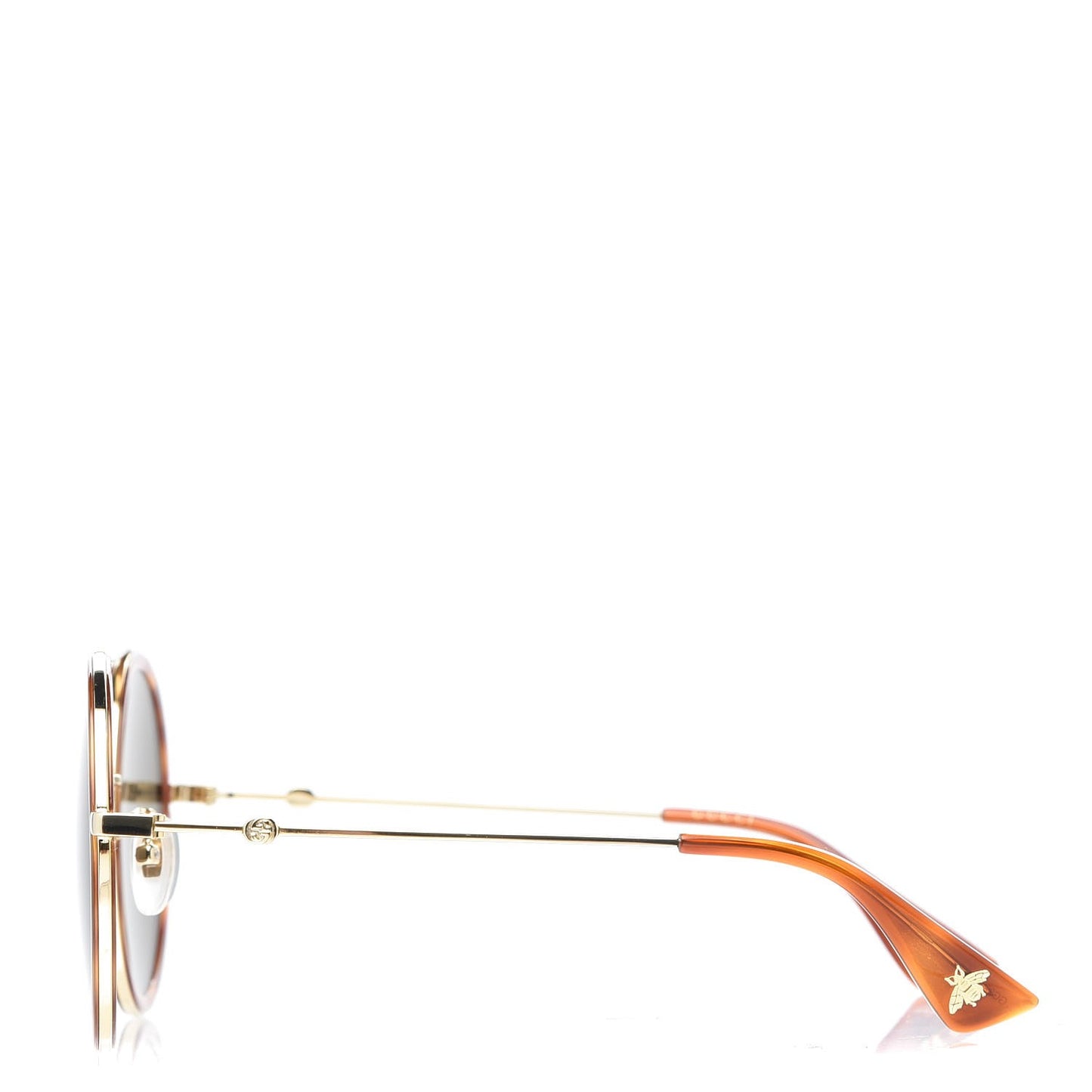 Round Sunglasses GG0061S Tortoise