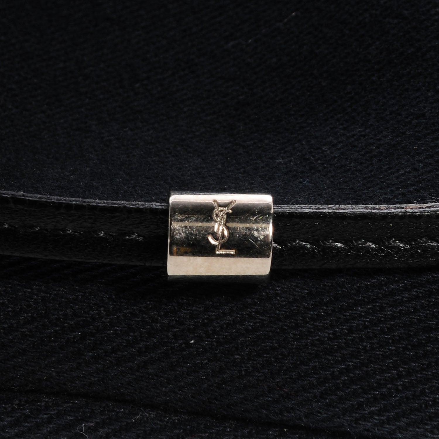 Saint Laurent Canvas Kahala Sac Black 8 of 10