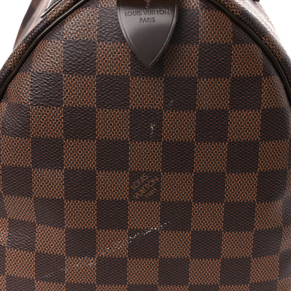 Louis Vuitton Damier Ebene Speedy 30 16 of 16
