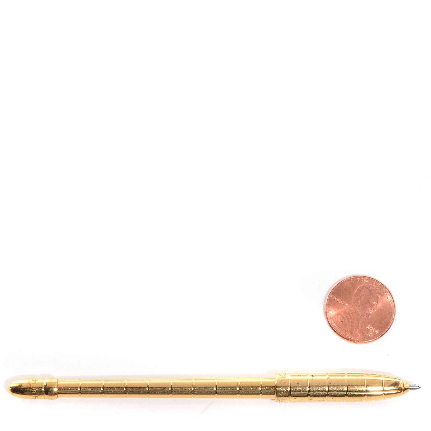 Louis Vuitton Agenda Ballpoint Pen Gold 2 of 5