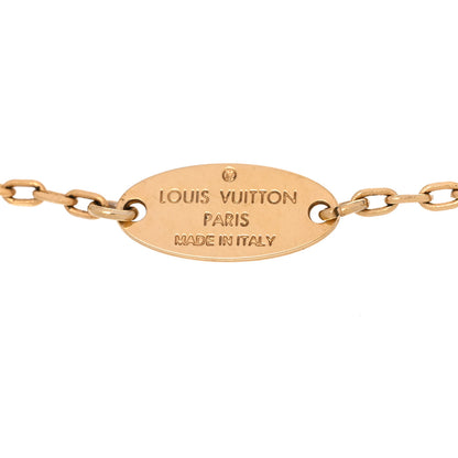 Louis Vuitton Metal LV And Me Heart Bracelet Gold 5 of 6