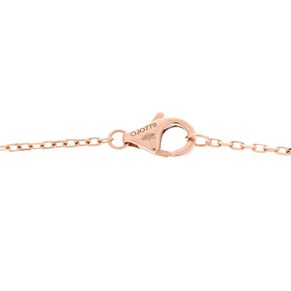 Cartier 18K Pink White Yellow Gold Diamond Small Trinity Half Paved Pendant Necklace 4 of 6