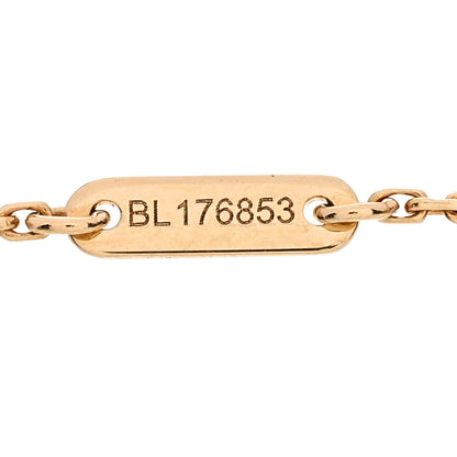 Van Cleef & Arpels 18K Yellow Gold Mother of Pearl Sweet Alhambra Bracelet 3 of 4