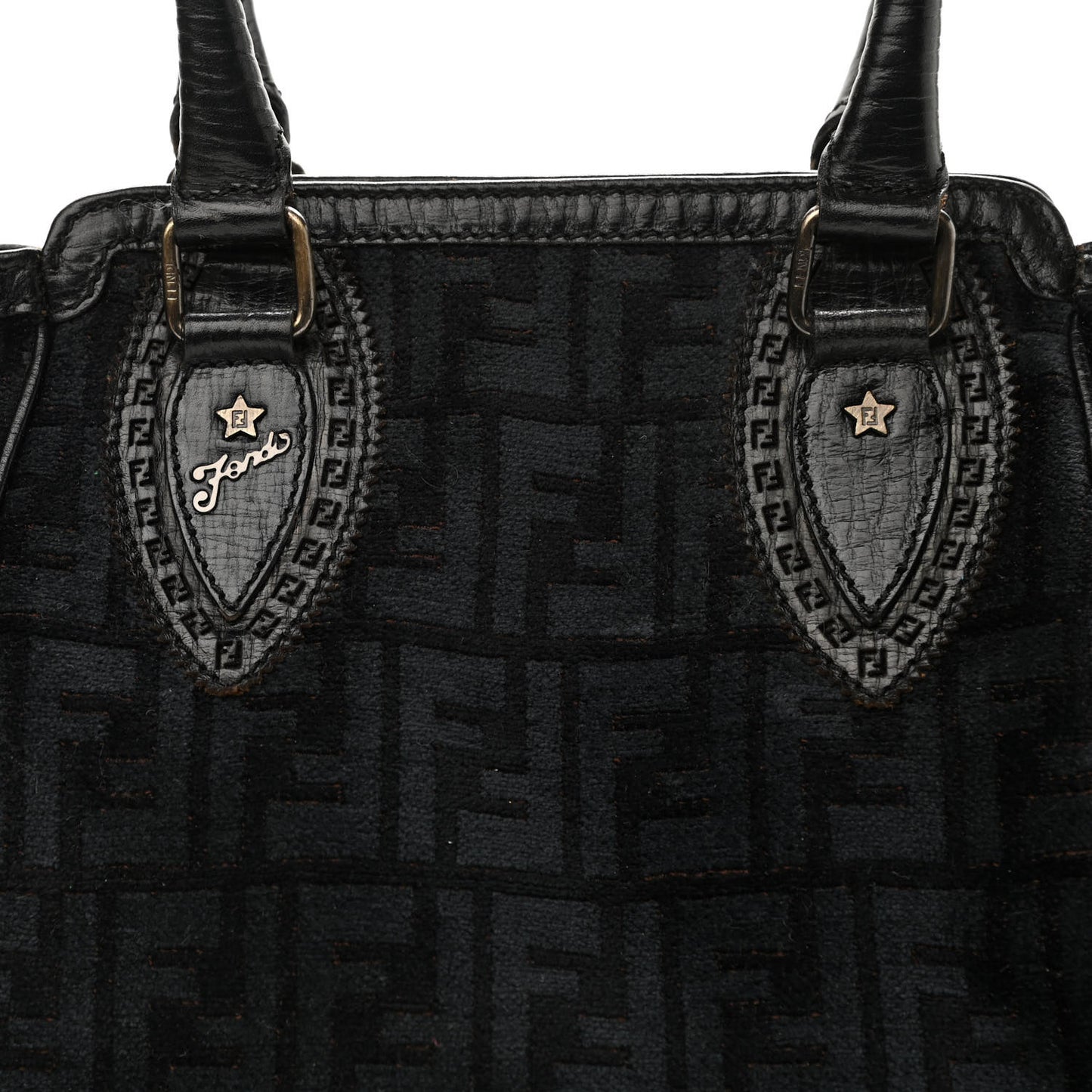 Velvet Zucca Small Bag De Jour Black