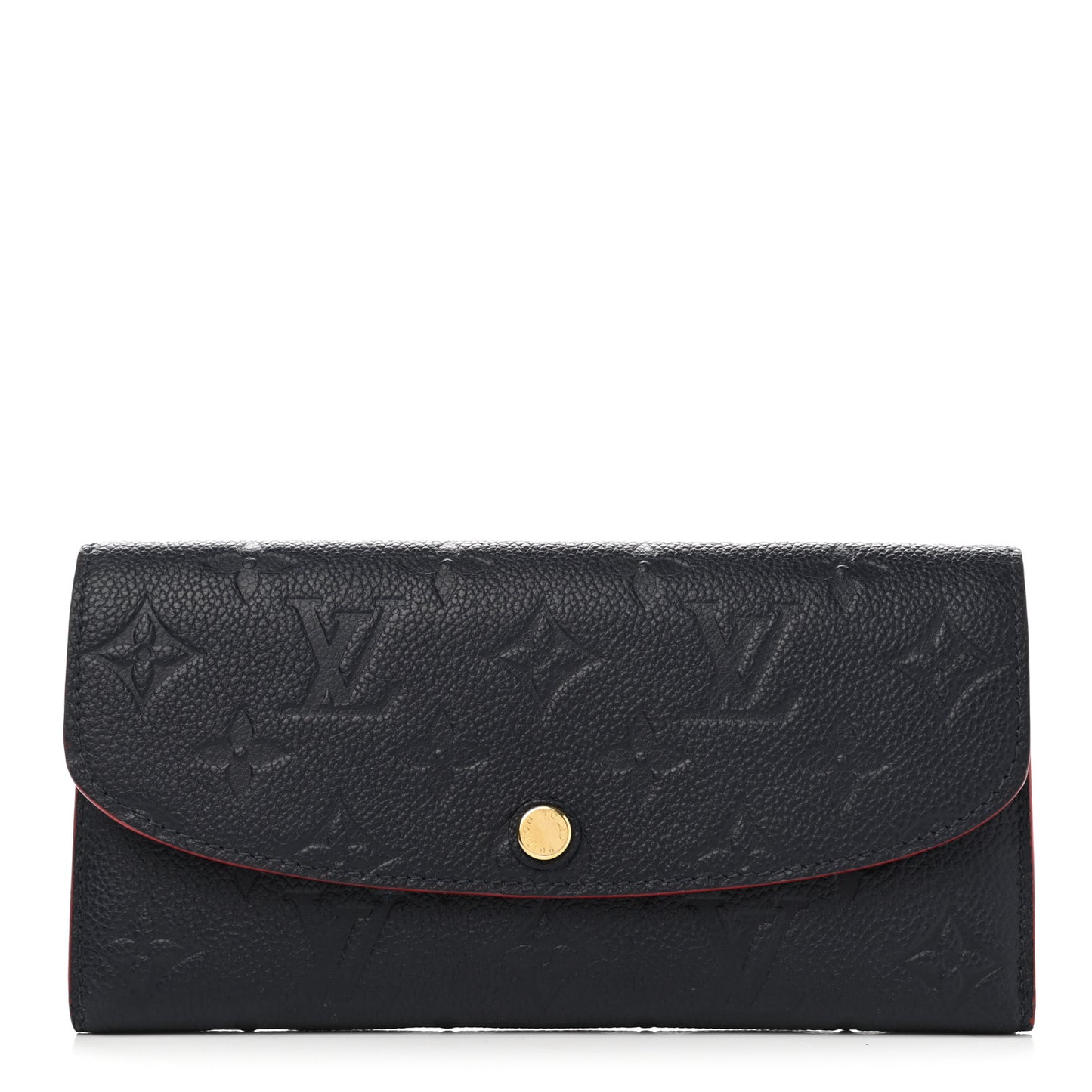 Empreinte Emilie Wallet Marine Rouge