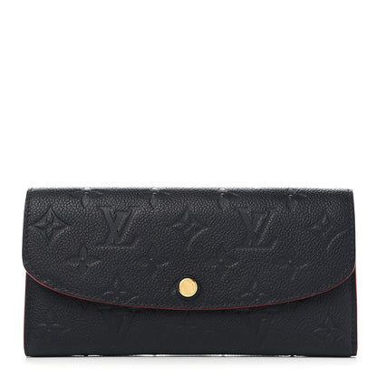 Louis Vuitton Empreinte Emilie Wallet Marine Rouge 1 of 6