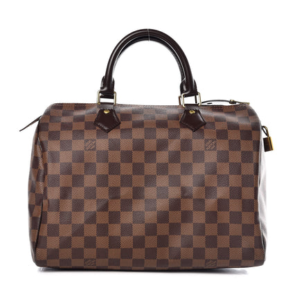 Louis Vuitton Damier Ebene Speedy 30 1 of 10
