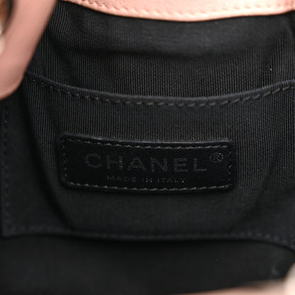 Chanel Lambskin Quilted Cuba Drawstring Tote Multicolor 6 of 12