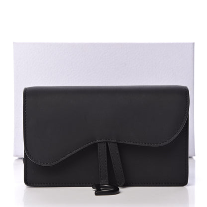 Christian Dior Ultra Matte Calfskin Saddle Belt Bag Black 11 of 11