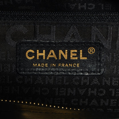 Chanel Calfskin Chocolate Bar Quilted Small Shoulder Bag Black 7 of 7