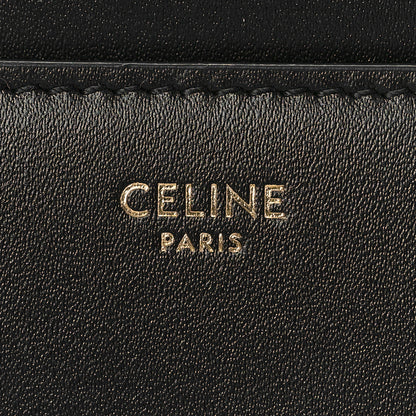 Celine Satinated Calfskin Small 16 Top Handle Bag Black 6 of 8