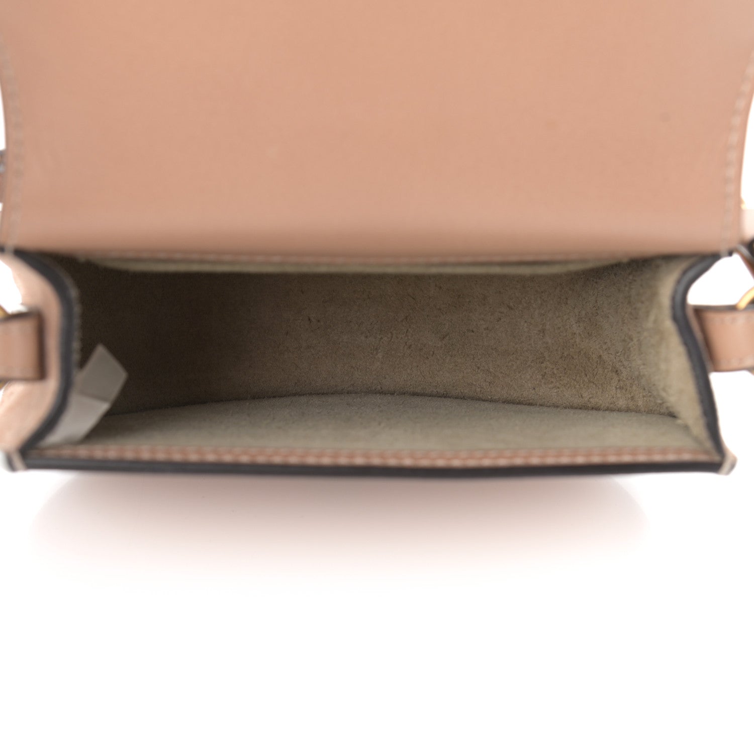 Chloe Calfskin Suede Small Nile Bracelet Bag Biscotti Beige 5 of 12