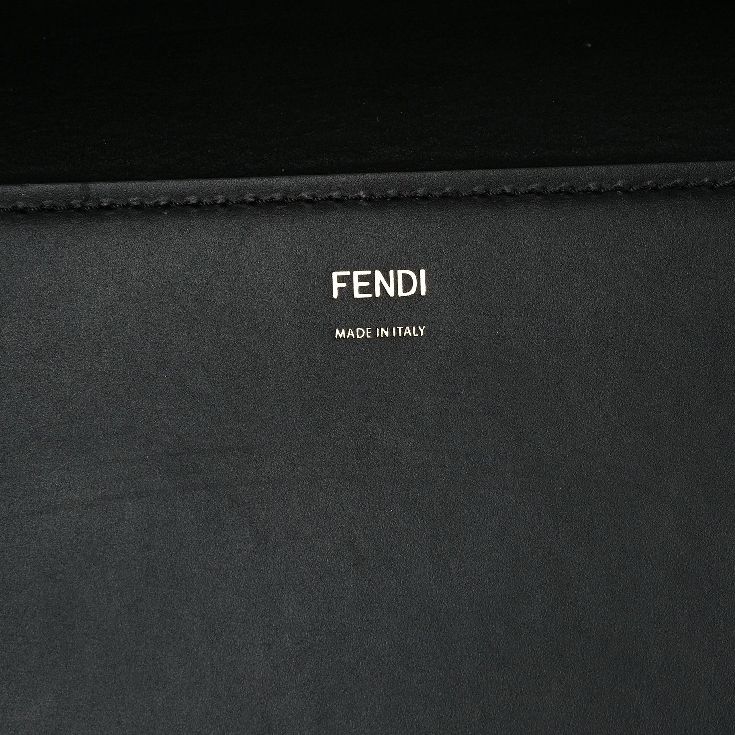 Fendi Vitello King Plexiglass Medium Fendi Sunshine Shopper Tote Black 6 of 10
