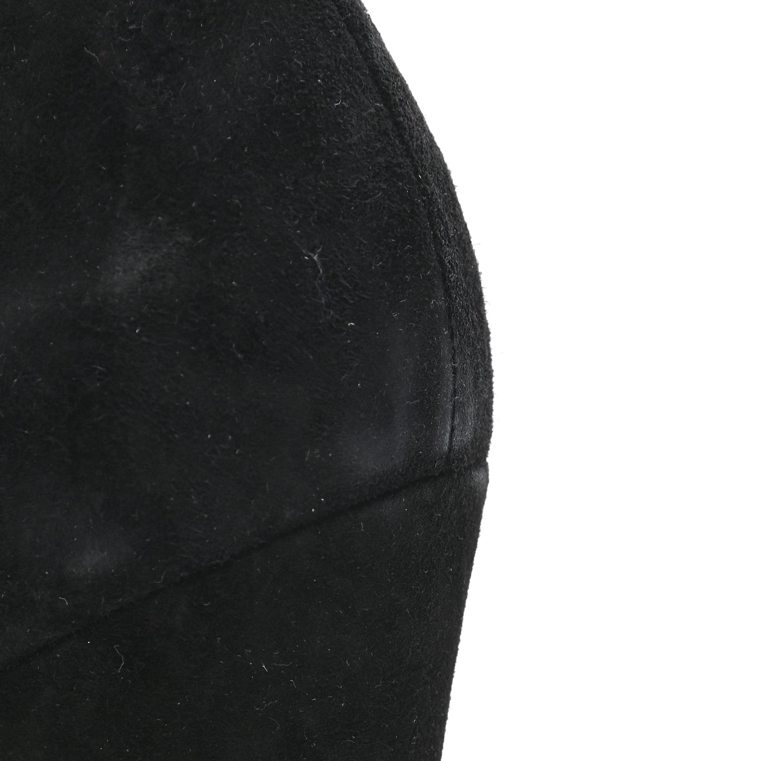 Christian Louboutin Suede Belle Zeppa 100 Wedge Ankle Boots 40.5 Black 10 of 13