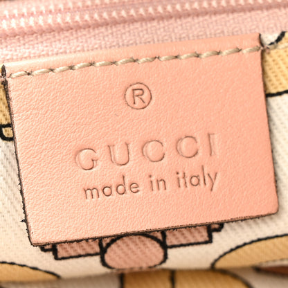 Gucci Guccissima Large D Gold Hobo Pink 6 of 17