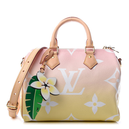 Louis Vuitton Monogram Giant By The Pool Speedy Bandouliere 25 Light Pink 1 of 10