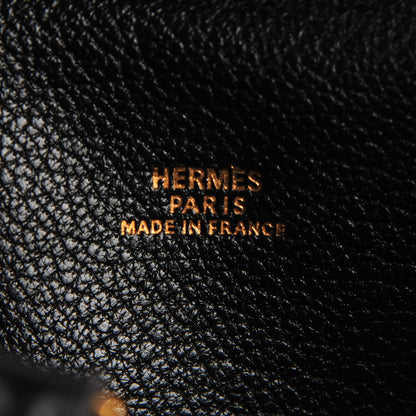 Hermes Veau Box Plume 21 Black 6 of 9