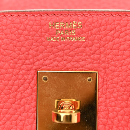 Hermes Togo Birkin 30 Rose Jaipur 5 of 13