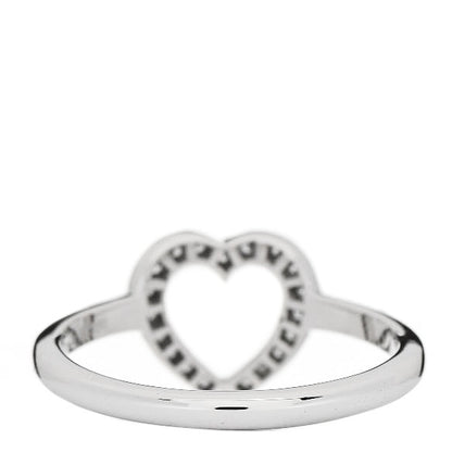 Tiffany Platinum Diamond Heart Ring 49 5 3 of 5