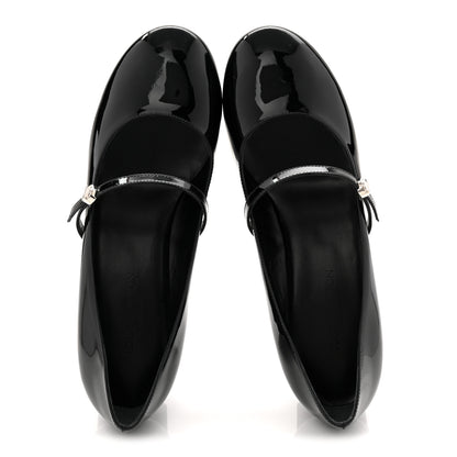 Louis Vuitton Patent Uniformes Silhouette 40mm Pumps 39 Black 5 of 9