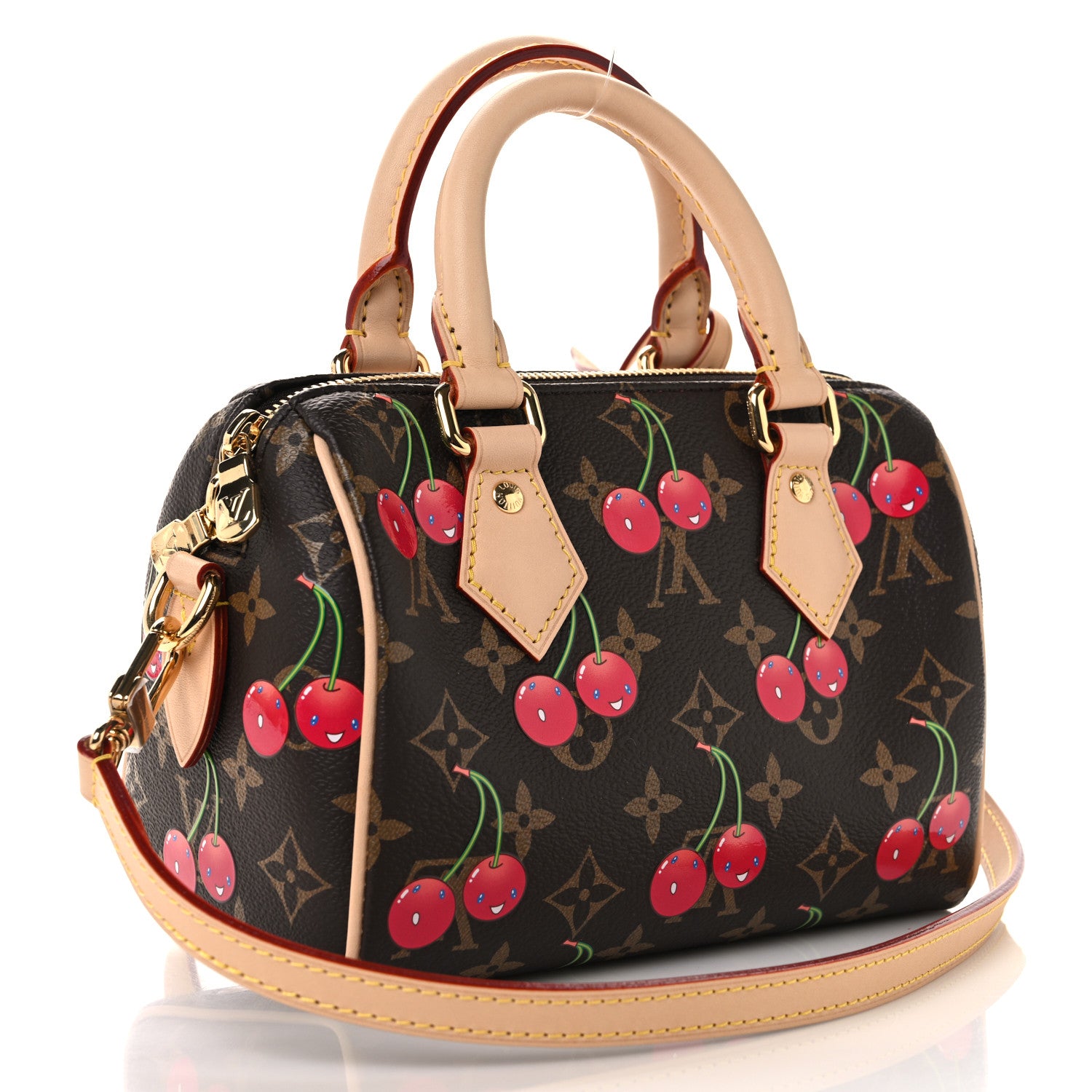 Louis Vuitton LV X TM Monogram Cerises Speedy Bandouliere 20 2 of 9