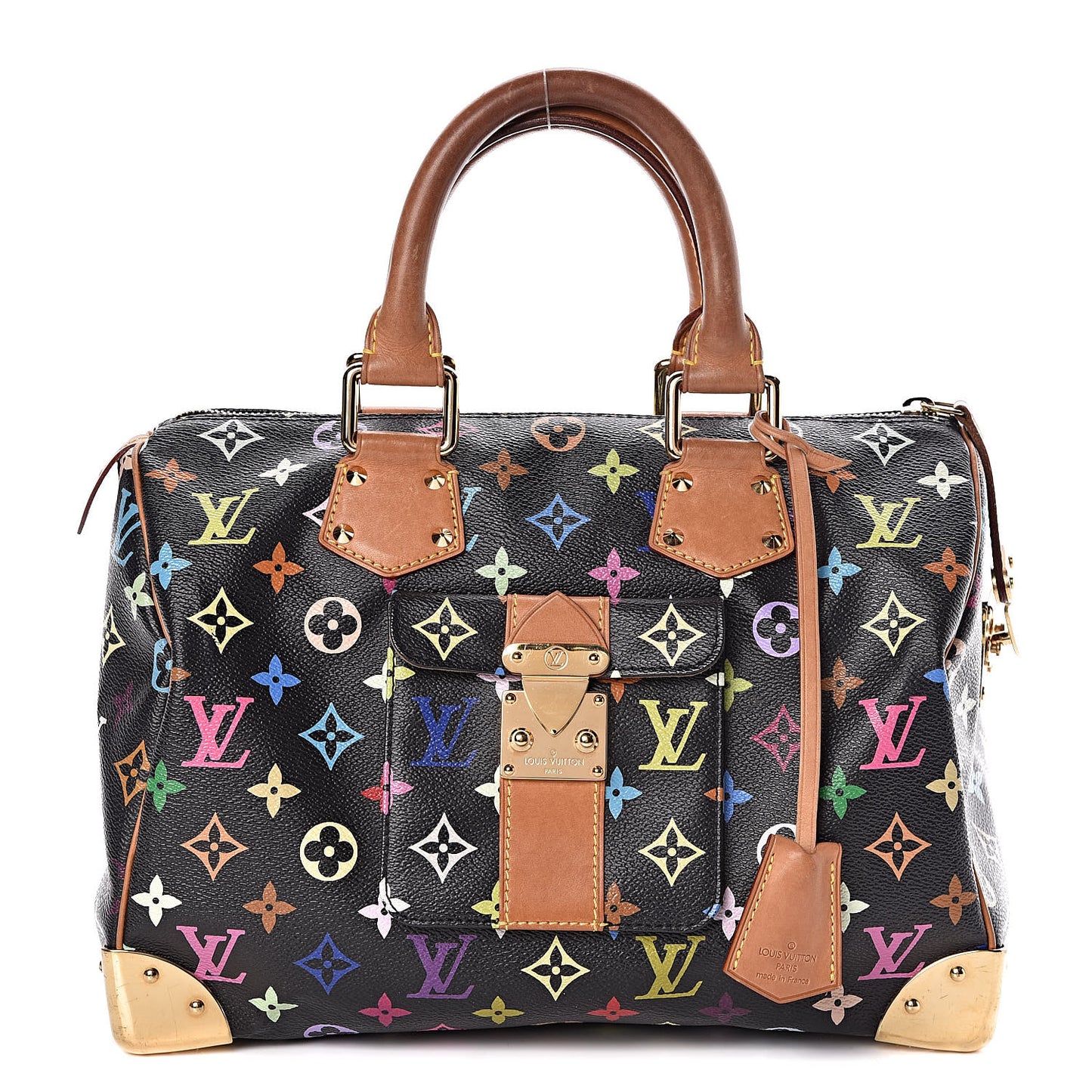 Monogram Multicolor Speedy 30 Black