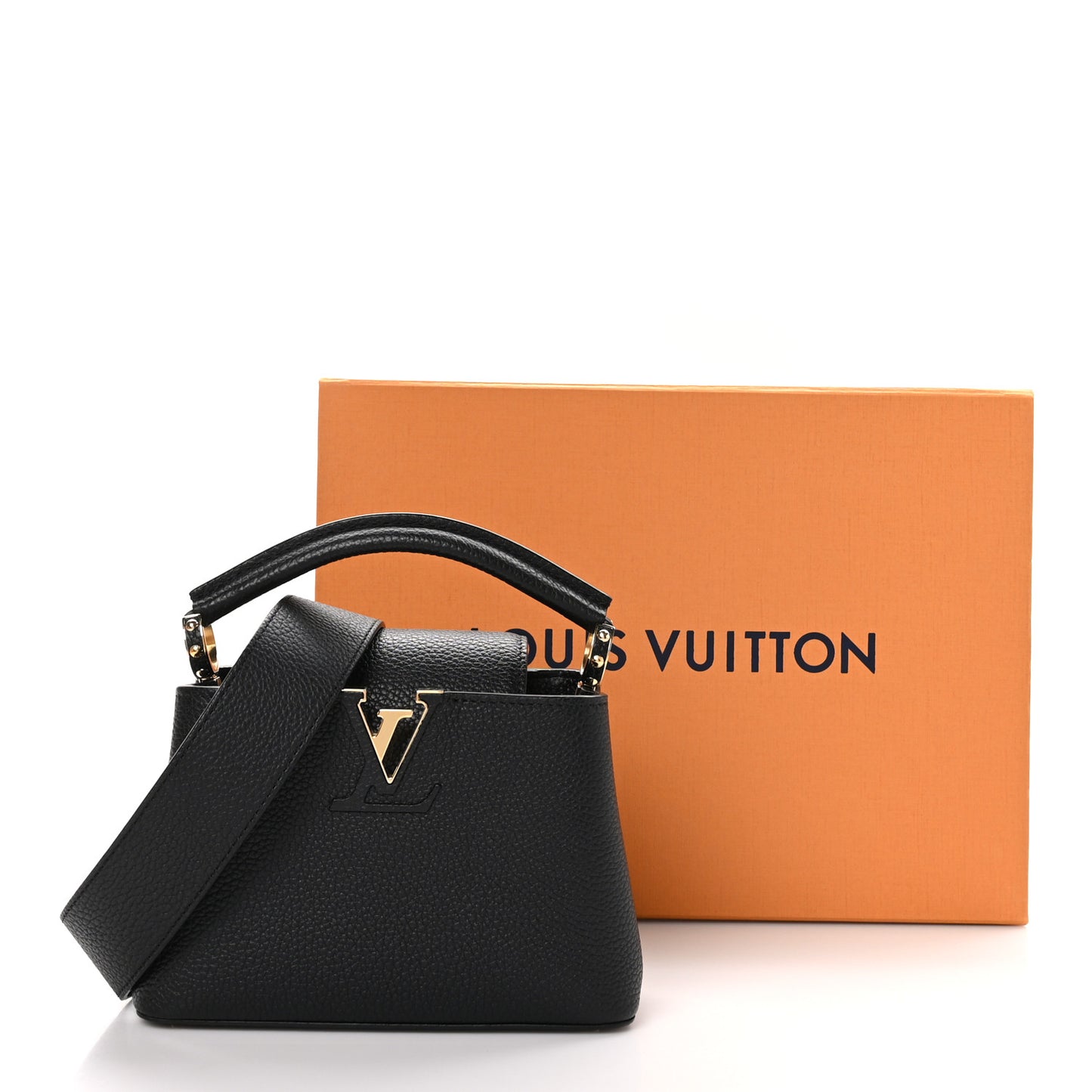 Taurillon Mini Capucines Black