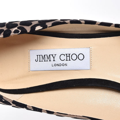 Jimmy Choo Satin Romy 80 Pumps 42 Leopard 9 of 10