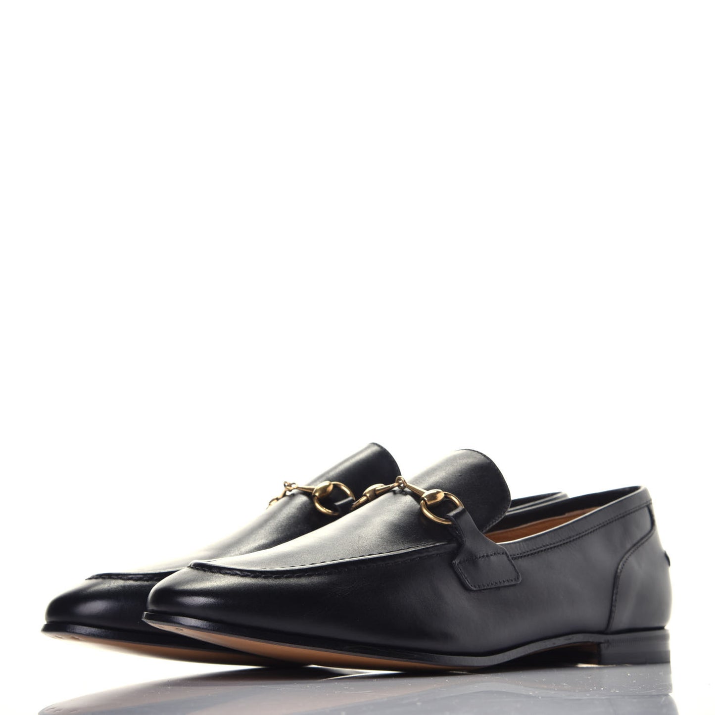 Calfskin Womens Jordaan Loafers 40 Black