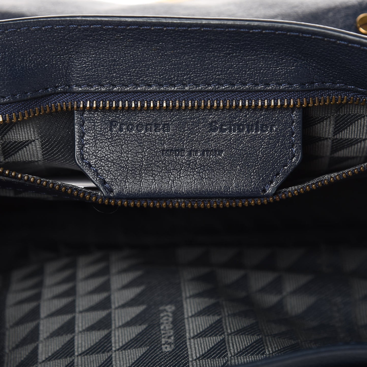 Lambskin Tiny PS1 Satchel Midnight