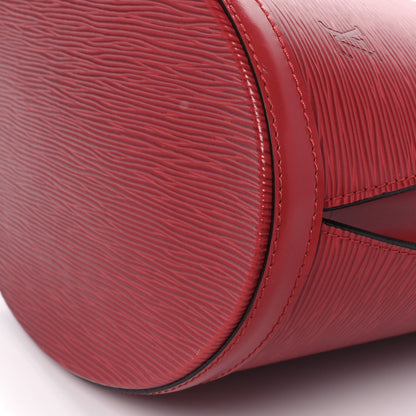 Louis Vuitton Epi Cluny Castillan Red 10 of 10