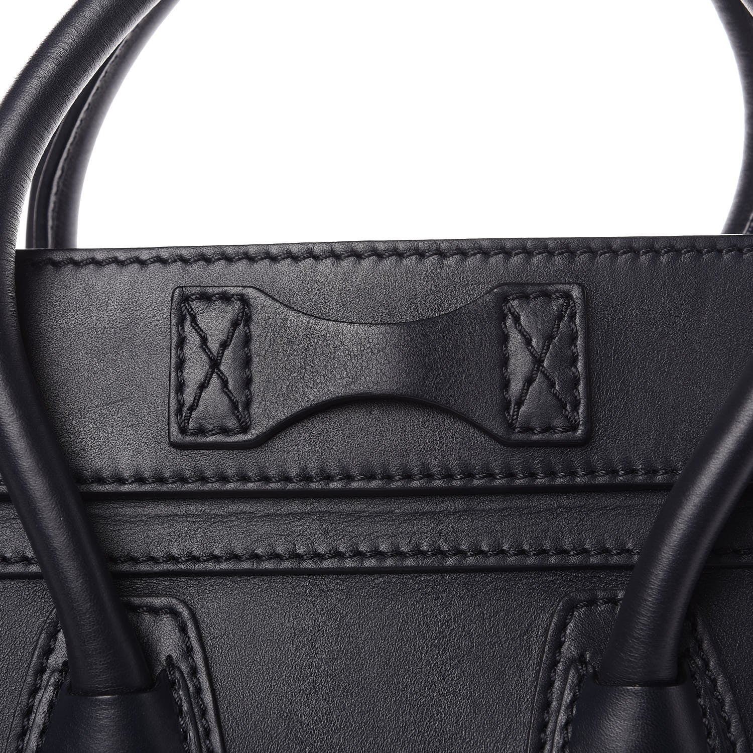 Celine Smooth Calfskin Micro Luggage Navy Blue 12 of 13