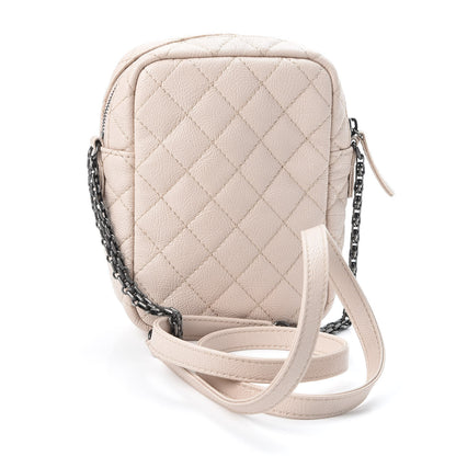 Chanel Grained Calfskin Quilted Reissue Camera Case Light Pink 2 of 9
