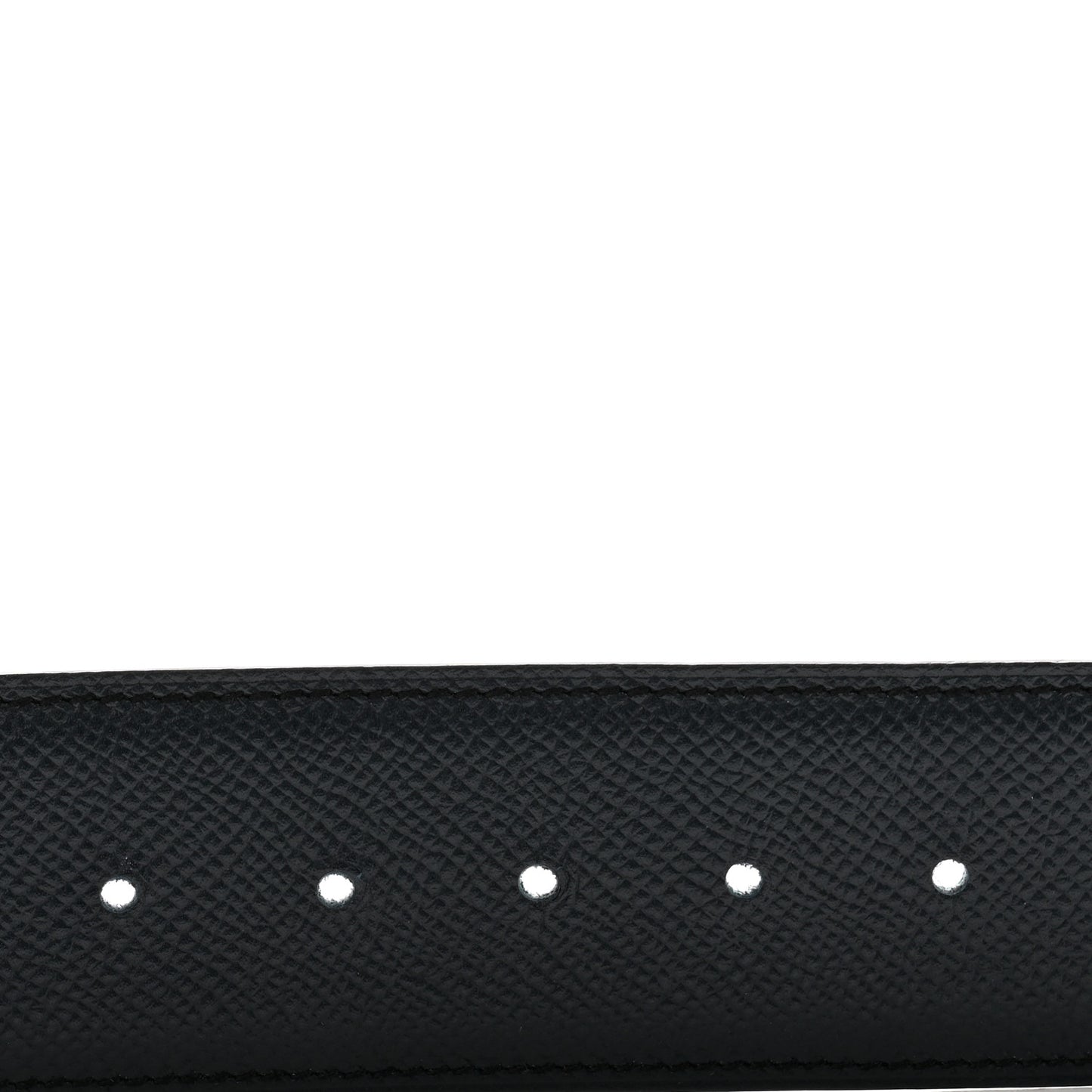Epsom 32mm H Belt 85 34 Bleu Indigo Vert Verrone