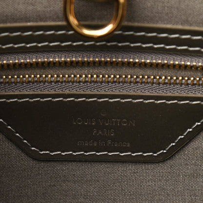 Louis Vuitton Vernis Wilshire MM Gris Art Deco 6 of 9