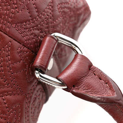Louis Vuitton Monogram Lambskin Antheia Ixia MM Fuchsia 11 of 13