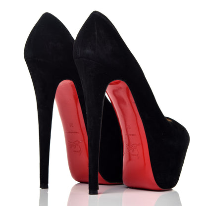 Christian Louboutin Veau Velours Highness 160 Pumps 39 Black 4 of 8